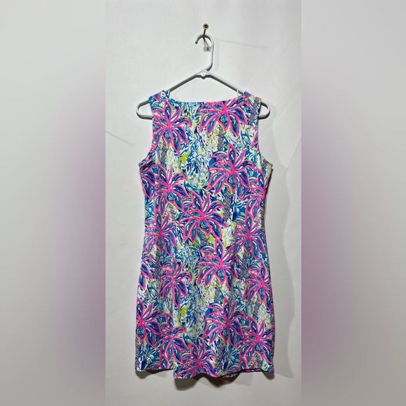 Lulu-B Bright Bold Tropical Dress Size Medium Nwot - Picture 3 of 6